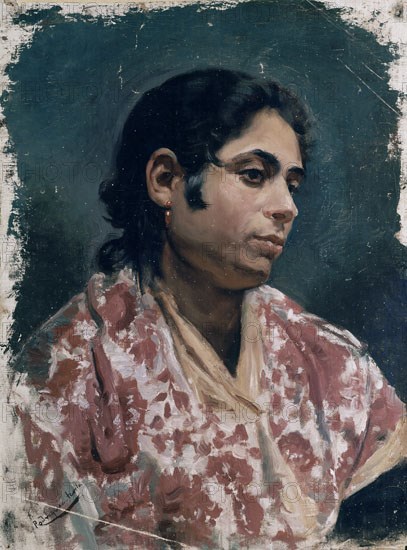 RODRIGUEZ ACOSTA JM 1878/1941
GITANA-S XIX/XX PINTURA ESPAÑOLA
GRANADA, FND RODRIGUEZ ACOSTA
GRANADA