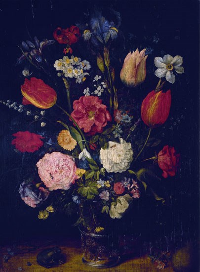 Jan Bruegel, Vase à fleurs