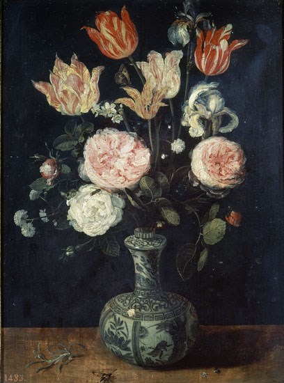 Jan Bruegel, Vase à fleurs