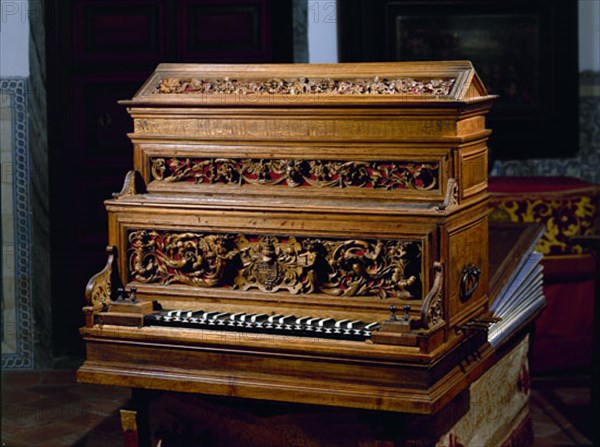 BREVOS G DE
ORGANO EN MADERA PORTATIL DE ISABEL CLARA EUGENIA-FLAMENCO
SAN LORENZO DEL ESCORIAL, MONASTERIO-INTERIOR
MADRID
This image is not downloadable. Contact us for the high res.