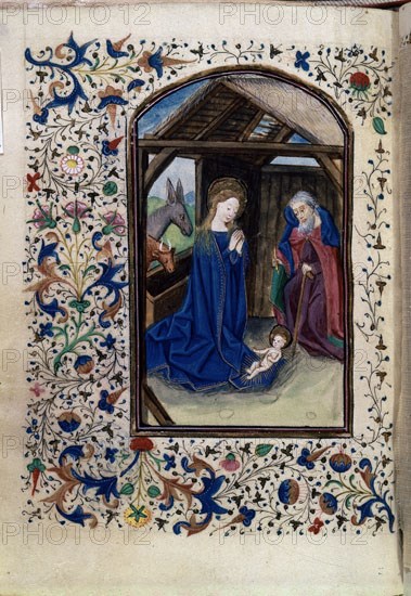 Livre d'heures, Nativité