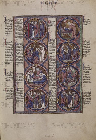 Bible of Saint Louis, Nativity