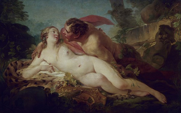 ANONIMO FRANCES
NINFA Y SATIRO - S XVIII - BARROCO FRANCES
MADRID, MUSEO DEL PRADO-PINTURA
MADRID