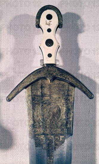 ESPADA CORTA S XVI LLAMADA CINQUEDEA
Madrid, musée Lazaro Galdiano