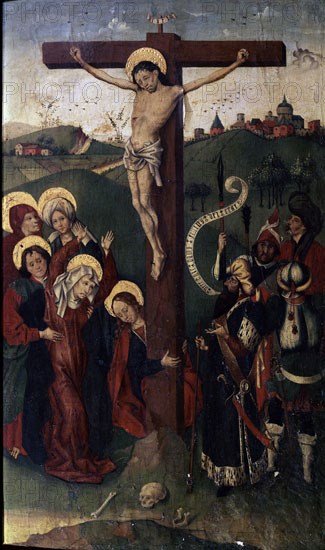 INGLES JORGE 1544/1585
LA CRUCIFIXION
MADRID, COLECCION PARTICULAR
MADRID