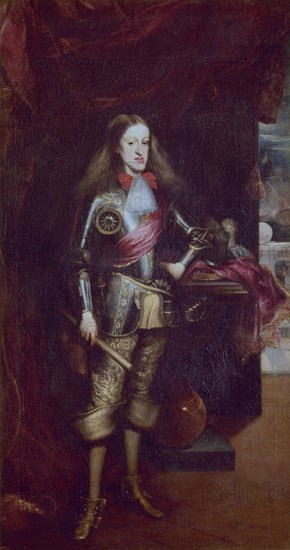CARREÑO MIRANDA JUAN 1614/1685
CARLOS II - 1685 - O/ L/- H - BARROCO ESPAÑOL
TOLEDO, CASA MUSEO DEL GRECO-COLECCION
TOLEDO
