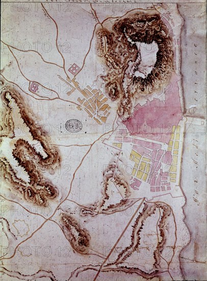 PLANO DE LA PLAZA DE ALICANTE 1750
MADRID, ARCHIVO HISTORICO MILITAR
MADRID
This image is not downloadable. Contact us for the high res.
