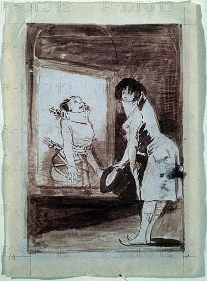 Goya, The dandy's torture