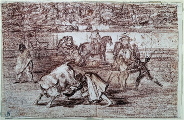 Goya, Pepe Illo détournant l'attention du taureau