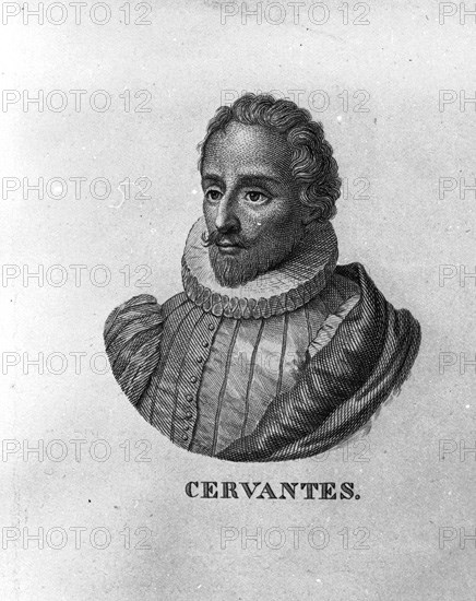 Portrait of Miguel de Cervantes