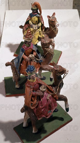 FIGURAS DE LOS REYES MAGOS DEL PERU Y AYACUCHO
MADRID, MUSEO DE ARTES DECORATIVAS
MADRID
This image is not downloadable. Contact us for the high res.