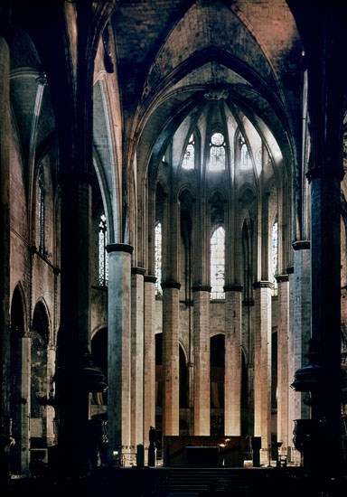 MONTAGUT BERENGUER
NAVE CENTRAL - S XIV - GOTICO CATALAN
BARCELONA, IGLESIA DE SANTA MARIA DEL MAR
BARCELONA
This image is not downloadable. Contact us for the high res.