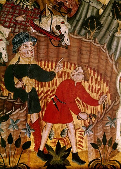 MAESTRO DE SORIGUEROLA
TRIPTICO DE S ESTEBAN- DETALLE DE CAMPESINOS Y CABALLEROS -I MITAD S XV
BARCELONA, MUSEO DE ARTE CATALUÑA
BARCELONA
This image is not downloadable. Contact us for the high res.
