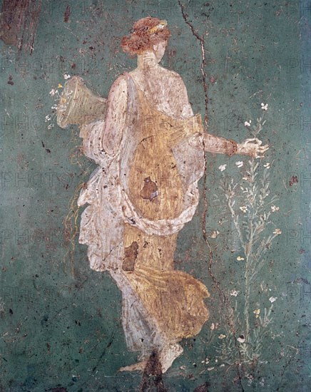 LA PRIMAVERA O LA FLORA - S I AC - FRESCO DE STABIA ACTUALMENTE CASTELLAMMARE DE STABIA (ITALIA)
NAPOLES, MUSEO ARQUEOLOGICO NACIONAL
ITALIA

This image is not downloadable. Contact us for the high res.