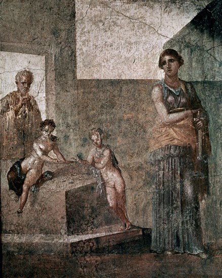 Timomacus of Byzance, Medea about to murder her children