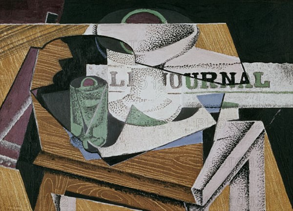 GRIS JUAN 1887/1927
FRUTERO, VASO Y PERIODICO-1916
NORTHAMPTON, COLEGIO SMITH
EEUU