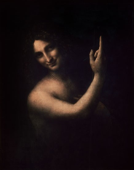 VINCI LEONARDO 1452/1519
SAN JUAN BAUTISTA
PARIS, MUSEO LOUVRE-INTERIOR
FRANCIA