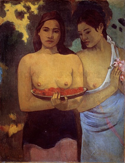 GAUGUIN PAUL 1848/1903
LOS SUENOS DE LAS FLORES ROJAS
NUEVA YORK, MUSEO DE ARTE MODERNO
EEUU