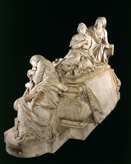 GIRARDON FRANCOIS 1628/1715
TUMBA DE RICHELIEU - 1675-94 - MARMOL - BARROCO FRANCES
PARIS, SORBONA
FRANCIA