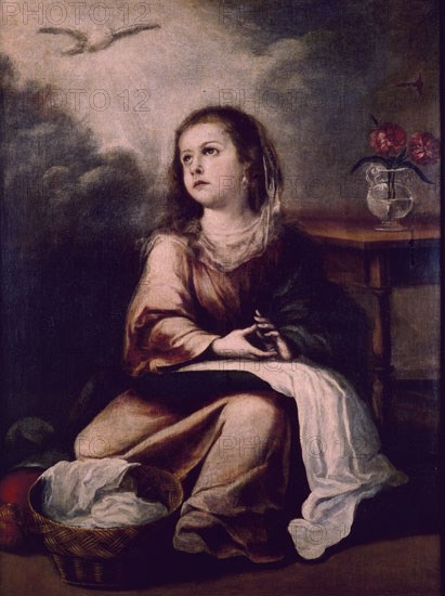 MURILLO BARTOLOME 1618/1682
LA ANUNCIACION
LEIPZIG, SPECHVON STERUHUG
ALEMANIA