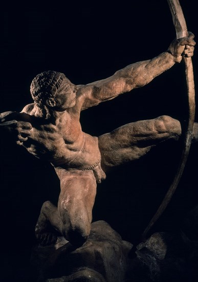 BOURDELLE ANTOINE 1861/1929
HERACLES ARQUERO CAZA LAS AVES DEL LAGO ESTINFALO
PARIS, COLECCION PARTICULAR
FRANCIA
This image is not downloadable. Contact us for the high res.
