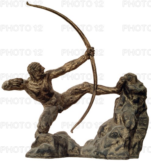 BOURDELLE ANTOINE 1861/1929
HERACLES ARQUERO CAZA LAS AVES DEL LAGO ESTINFALO
PARIS, COLECCION PARTICULAR
FRANCIA
This image is not downloadable. Contact us for the high res.