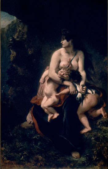 Delacroix, Médée ou Médée furieuse