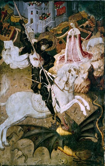 MARTORELL BERNAT 1400?/50
SAN JORGE Y EL DRAGON
CHICAGO-ILLINOIS, ART INSTITUTE
EEUU