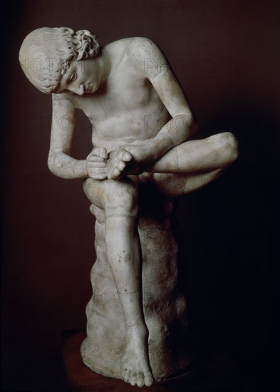 EL ESPINARIO-S III A JC.ARTE HELENISTICO
FLORENCIA, GALERIA DE LOS UFFIZI
ITALIA