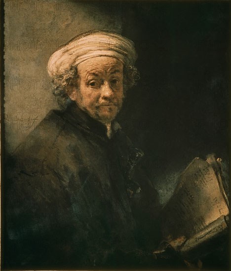 Rembrandt, Autoportrait