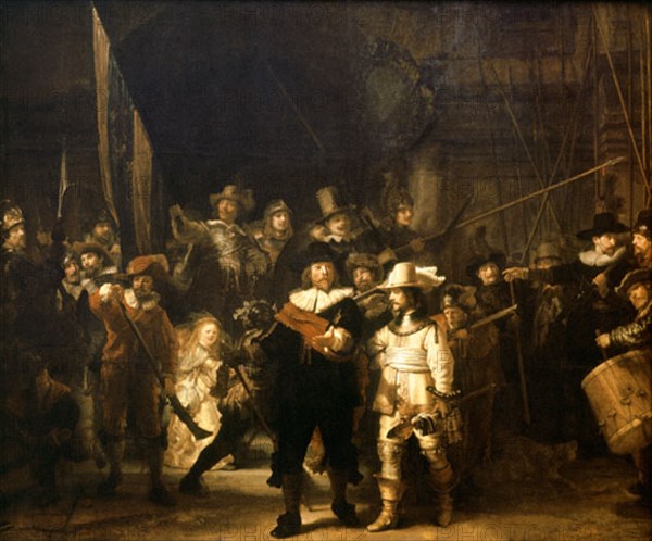 Rembrandt, The Nightwatch