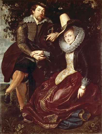 RUBENS PETRUS PAULUS 1577/1640
RUBENS E ISABELLA BRANT - S XVII
MUNICH, ANTIGUA PINACOTECA
ALEMANIA