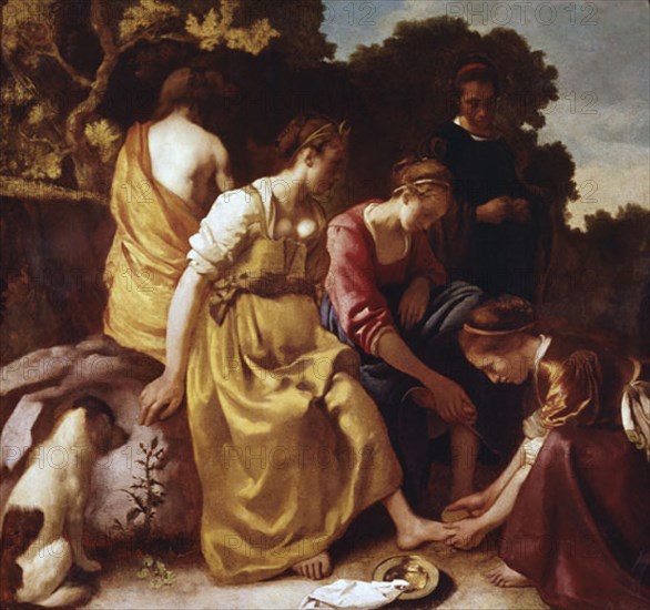 Vermeer, Diane et ses compagnes