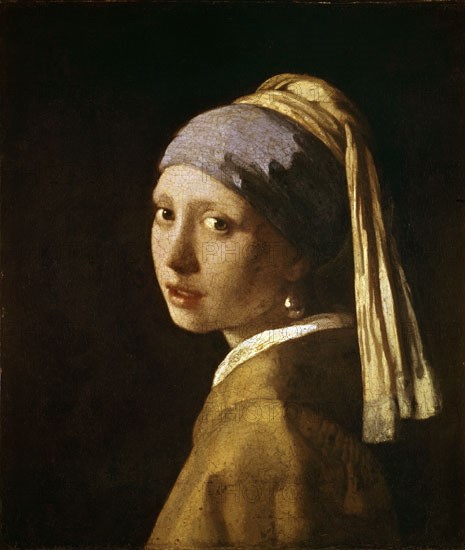 Vermeer, La jeune fille à la perle