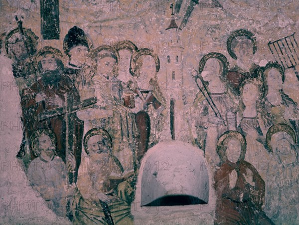 SPICRE P
BOVEDA CENTRAL-FRESCO GOTICO FRANCES
SAVIGNY, IGLESIA
FRANCIA