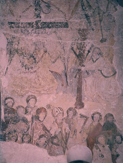 SPICRE P
BOVEDA CENTRAL-FRESCO GOTICO FRANCES
SAVIGNY, IGLESIA
FRANCIA