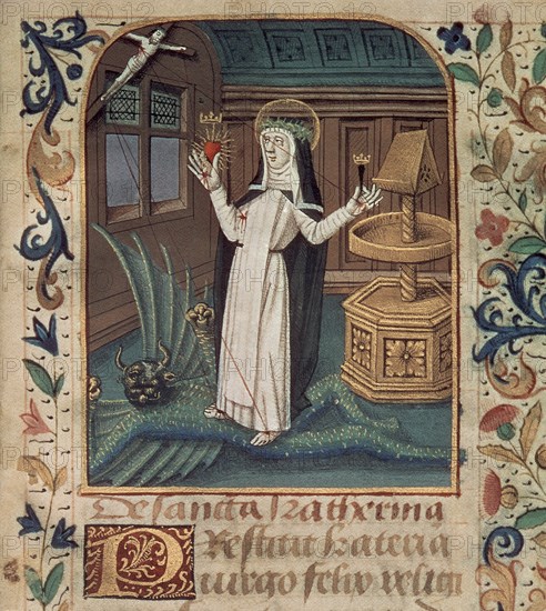MANUSCRITO-LA OFRENDA DEL CORAZON-STA CATALINA DE SIENA S XIV
PARIS, BIBLIOTECA NACIONAL
FRANCIA

This image is not downloadable. Contact us for the high res.