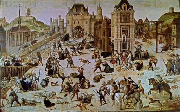 DUBOIS FRANÇOIS
LA MATANZA DE LA NOCHE DE SAN BARTOLOME EN 1572
LAUSANNE, MUSEO BELLAS ARTES
SUIZA