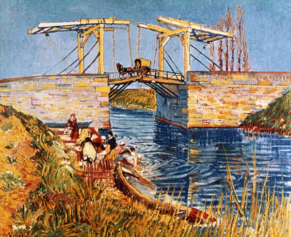 Van Gogh, The Langlois Bridge in Arles