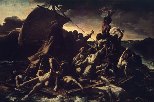 GERICAULT, THEODORE. LA BALSA DE LA MEDUSA - 1818 - OLEO/LIENZO - 491Ãó 717 cm - ROMANTICISMO FRANCES
