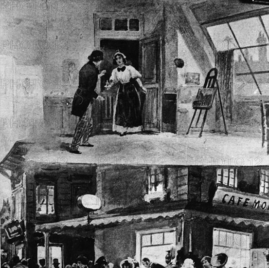 AMAT
DIBUJO SOBRE LA BOHEME OPERA DE PUCCINI
PARIS, COLECCION PARTICULAR
FRANCIA
This image is not downloadable. Contact us for the high res.