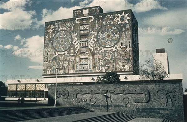 RIVERA DIEGO 1886/1957
*UNIVERSIDAD-MURAL
MEXICO DF, EXTERIOR
MEXICO