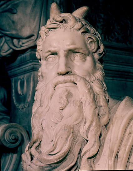 MIGUEL ANGEL 1475-1564
MOISES-DET CABEZA
ROMA, IGLESIA DE SAN PEDRO VINCOLA
ITALIA