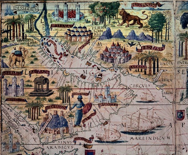 HOMEN DIEGO
MAPA DE ARABIA S XVI
PARIS, BIBLIOTECA NACIONAL
FRANCIA
This image is not downloadable. Contact us for the high res.