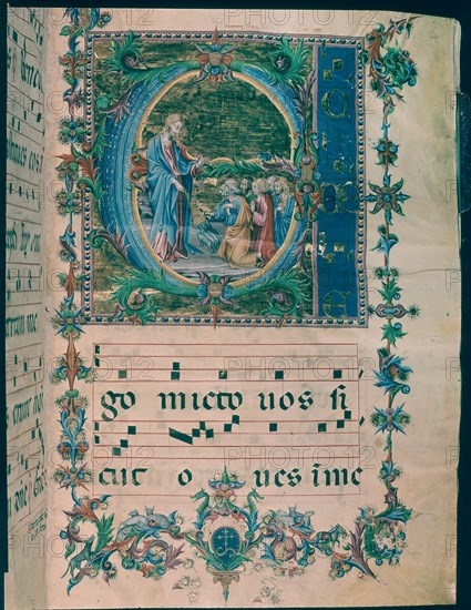 *ANTIFONARIO MINIATURA DE JUAN DE PABLO
SIENA, B NACIONAL
ITALIA
This image is not downloadable. Contact us for the high res.