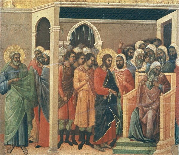 DUCCIO DI BUONINSEGN1255/1319
*CRISTO ANTE CAIFAS-NEGACION DE S PEDRO
SIENA, CATEDRAL
ITALIA
This image is not downloadable. Contact us for the high res.