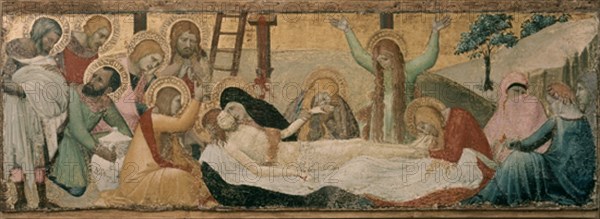 LORENZETTI PIETRO 1280/1348
*LLORANDO ANTE CRISTO MUERTE
SIENA, PINACOTECA
ITALIA
This image is not downloadable. Contact us for the high res.