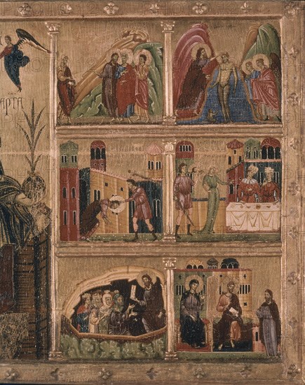 *HISTORIA DE SAN JUAN BAUTISTA
SIENA, PINACOTECA
ITALIA
This image is not downloadable. Contact us for the high res.