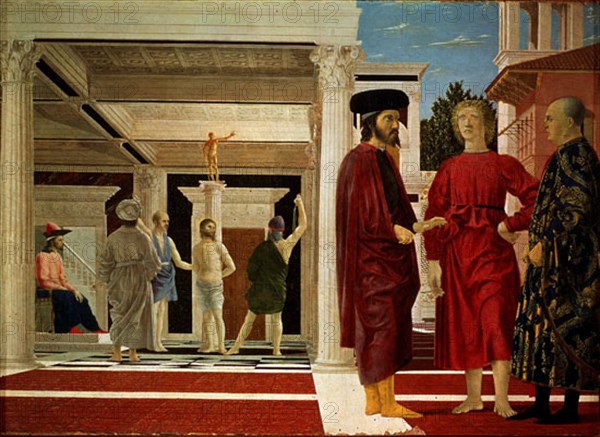 Della Francesca, La Flagellation du Christ