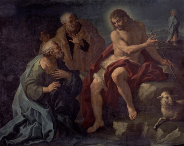 MATTEIS PAOLO 1662/1728
SAN JUAN BAUTISTA COMO PRECURSOR-198X244- NºP 6943
MADRID, MUSEO DEL PRADO-PINTURA
MADRID